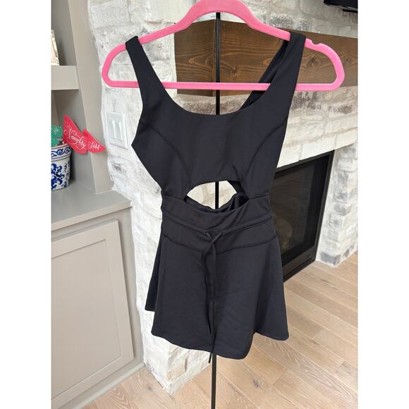 L*Space Women's Black Active Patterson Mini Dress Size XS - Picture 5 of 10